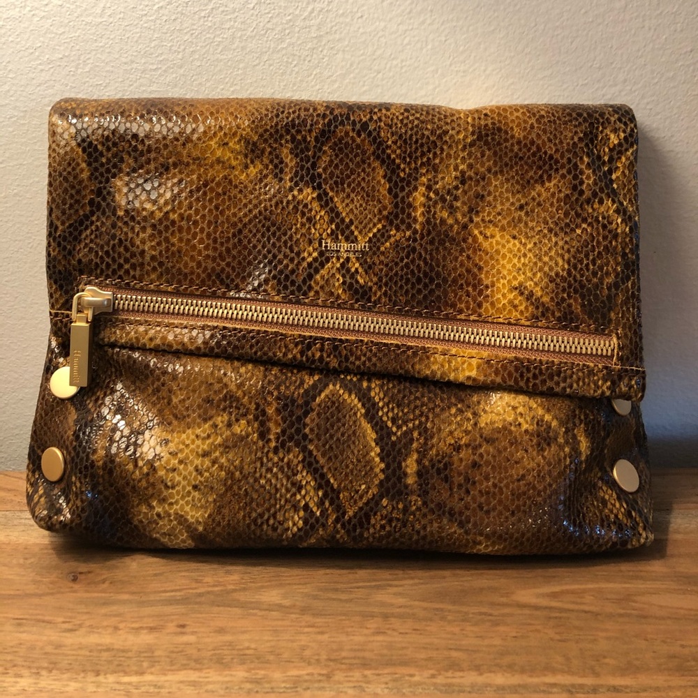 NWT Hammitt VIP medium Mendocino Snakeskin